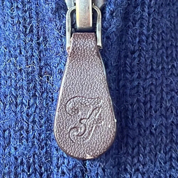 Rare*‎ Farah Vintage fair ice nordic cardigan wool Sweater - Picture 4 of 13